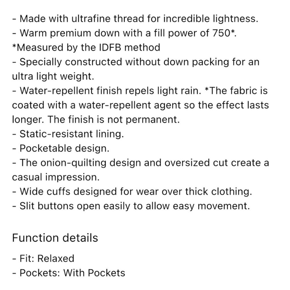 Uniqlo Black Ultra Light Down Long Vest - Picture 9 of 10